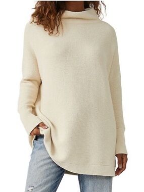 Free People Ottoman Sweater in Ivory